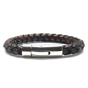 Fullmoon Camouflage Brown Leather Bracelet